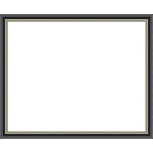 Amanti Art Theo Black Silver Framed Dry Erase Magnetic Board - 1 of 4