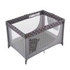 Pamo Babe Travel Foldable Portable Bassinet Baby Infant Comfortable Play Yard Crib Cot with Soft Mattress, Breathable Mesh Walls, and Carry Bag, Gray - image 2 of 4