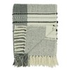 Saro Lifestyle Throw Blanket with Striped Design, Gray, 50"x60" - 3 of 4