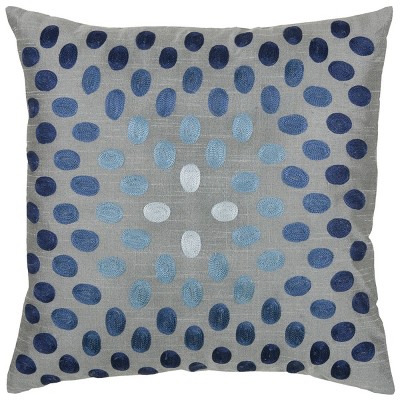 18x18 'hello Fall' Square Throw Pillow Blue - Rizzy Home : Target