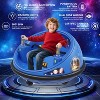 12V 2-Speed 360° Spin Ride on Car with Remote Control, Lights & Music, Space Theme Electric Bumper Car Toy Gifts for Boys & Girls Ages 1-5 - 4 of 4