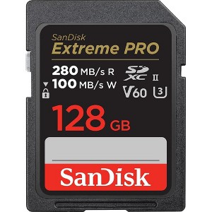 Sandisk Extreme PRO SD UHS-II Memory Card, V60 - 128GB : Target