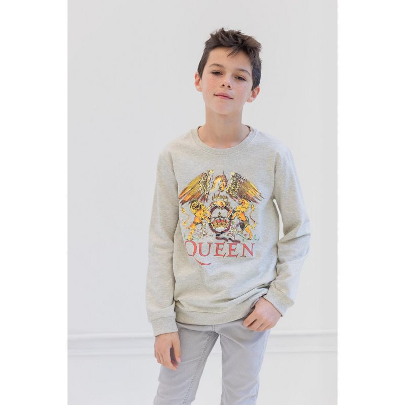 Queen Fleece Pullover Sweatshirt Little Kid to Big Kid, 4 of 5