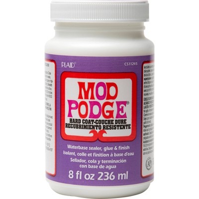 Mod Podge Sealer, Glue, and Finish, Matte Finish, Clear, 2 fl oz 