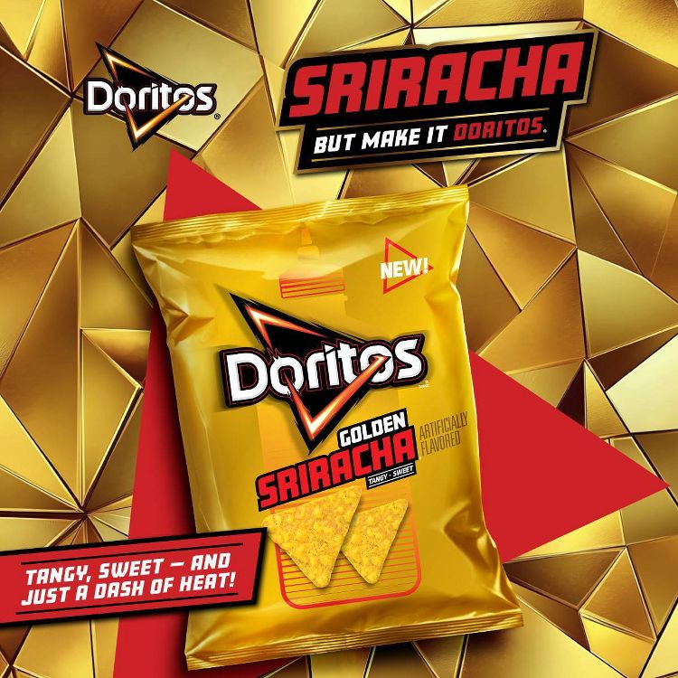 Doritos Tortilla Chips Golden Sriracha - 9.25oz, 4 of 6