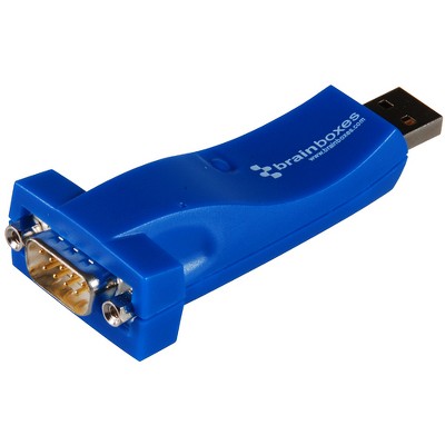 Brainboxes US-10102 Data Transfer Adapter - USB - DB-9 Serial