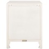 Reimu 2 Shelf 1 Door Nightstand - White Washed - Safavieh - 3 of 4