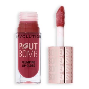 Makeup Revolution Pout Bomb Plumping Gloss - 0.15 fl oz - 1 of 4