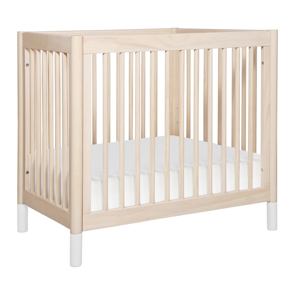 Photos - Kids Furniture Babyletto Gelato 4-in-1 Convertible Mini Crib and Twin Bed - Washed Natura