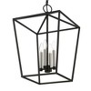 Livex Lighting Devone 4 - Light Chandelier in  Black/Brushed Nickel - 4 of 4