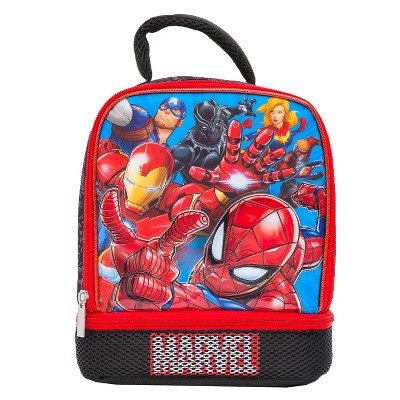 spider man pack lunch bag