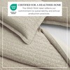 100% Cotton Textured Waffle Weave Duvet Cover & Sham Set - Great Bay Home - 2 of 4