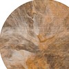 Orange Copper And Terra Cotta Abstract Washable Indoor Outdoor Area Rug - 4 of 4