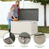 Lifetime 116 Gallon Deck Box, Tan (60186) - 4 of 4