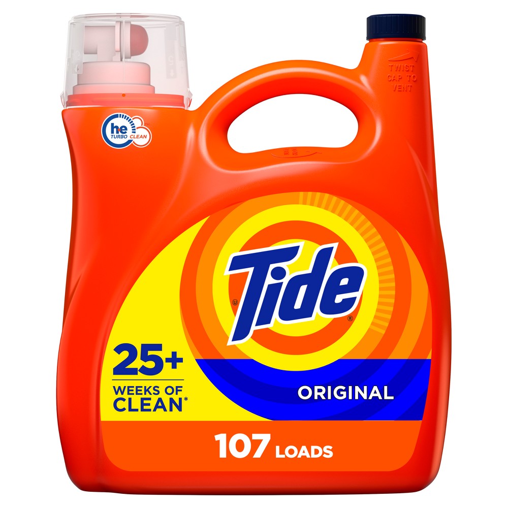 UPC 037000605546 - Tide Liquid Laundry Detergent Original 107 loads 154 ...