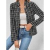 Womens Blazer Long Sleeve Open Front Elegant Casual Blazer Cardigan - 3 of 4