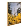 Kate and Laurel Sylvie Desert Flowers Framed Canvas by Patricia Hasz of Patricia Rae Photography - 2 of 4
