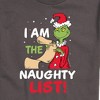 Men's - Dr. Seuss - The Grinch I Am The Naughty List Short Sleeve Graphic T-Shirt - 2 of 4
