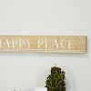 VIP Wood 36 in. Yellow Happy Place Sign - 4 of 4