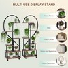 2 Pack Plant Stand with Grow Lights Metal Plant Stand with Detachable Wheels - 3 of 4