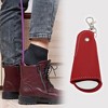 Unique Bargains Faux Leather Keychain Shoe Horn 1 Pc - 2 of 4