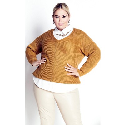 Avenue Women's Plus Size Primrose Sweater
