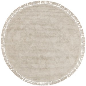 Easy Care ECR217 Handmade Woven Area Rug - Green - 6'-0" x 6'-0" Round - Safavieh - 1 of 3