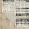 Captiv8e Designs Cayden Contemporary Distressed Lines Tan/Charcoal Rug - 4 of 4