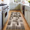 Garvee Large Area Rugs Indoor Machine Washable Runner Rug Modern Geometric Patchwork Carpet Rockwood Collection Rugs for Living Room Bedroom Office - 2 of 4