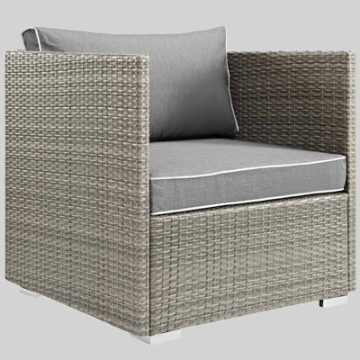 Repose Patio Armchair Gray - Modway