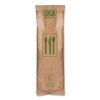 Eco-Products Wood Cutlery - Fork/Knife/Spoon/Napkin - 500 pieces - 2 of 3