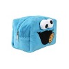 Sesame Street Cookie Monster Blue 8” Cosmetic Bag - 2 of 4