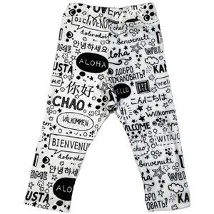 Mixed Up Clothing Baby Girl Hello Leggings - 1 of 1