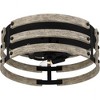 Quoizel Lighting Ashburn 3 - Light Flush Mount in  Earth Black - 3 of 4