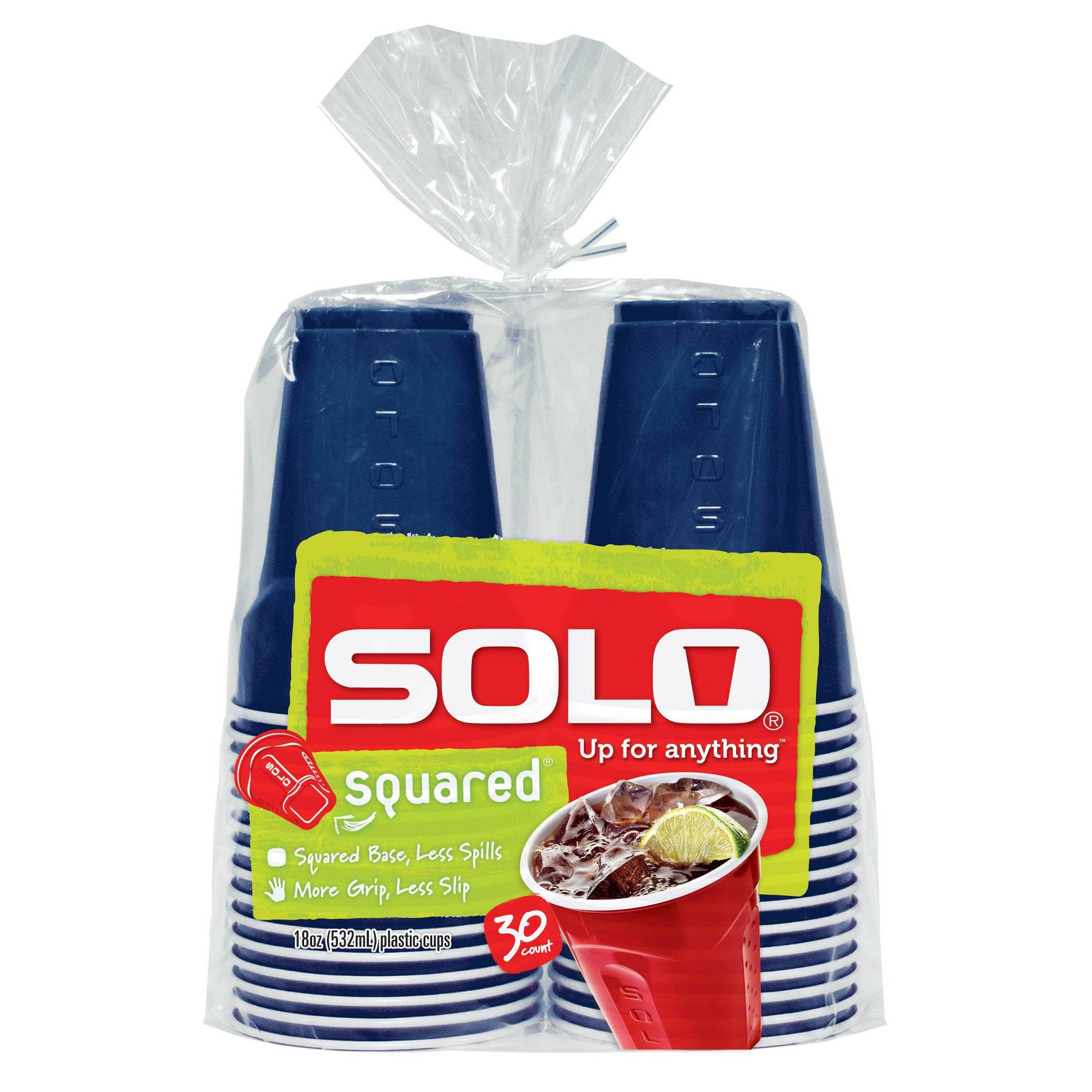 Solo Party Disposable Cups - 18oz/30ct - Navy