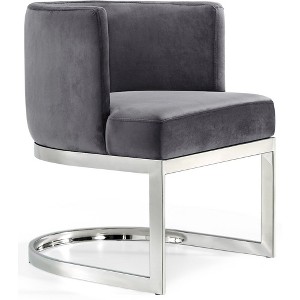Meridian Furniture,Gianna Velvet Dining Chair - 1 of 4