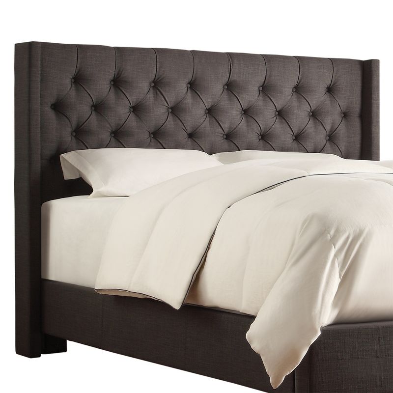 Highland Park Button Tufted Wingback Headboard - Inspire Q, 2 of 5