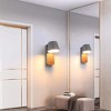1-Light Gray Plug-In 1-Light Swing Arm Wall Lamp - 4 of 4