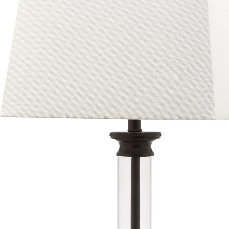 Davis Table Lamp (Set of 2) - Black/Clear - Safavieh, 4 of 5