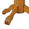 42" Florence Bar Height Table Fruitwood Brown - Boraam: Sturdy Hardwood, Claw Foot, Pub Style - 2 of 4