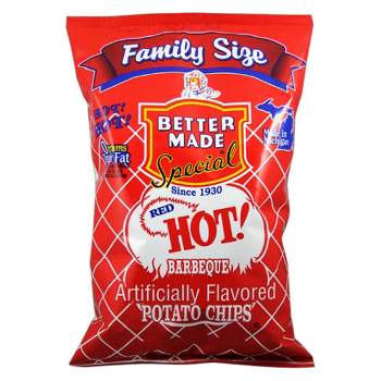 Better Made Special Red Hot Barbeque Potato Chips - 9.5oz