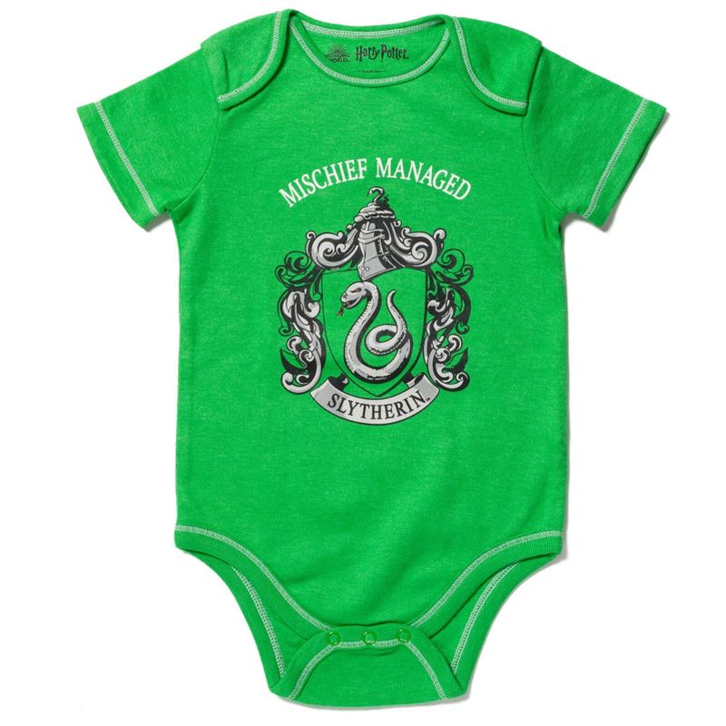 Harry Potter Baby 4 Pack Bodysuits Newborn to Infant, 5 of 8
