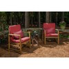Casual Cushion Solid Sunbrella Fabric 1-Piece Indoor/Outdoor Lumbar Pillow, 19"W x 12"L - 2 of 4
