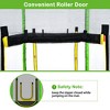 JOYRACER 7FT Round Outdoor Trampoline with Safety Enclosure Net and Slide for Children, Easy-to-Assemble Trampoline - 2 of 4