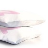 Deny Designs Standard April Lane Art Block Pink Monogram Q Microfiber Printed Pillow Sham - 3 of 3