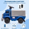6V Ride-On Car for Kids Ages 3+ – All-Terrain Electric Toy Truck with 4.5Ah Rechargeable Battery, LED Lights, Built-in Music & Storage - 4 of 4