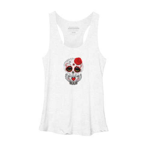 Women's Black Three Sugar Skull Tee Shirt