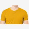 X RAY Men's Basic Henley Neck Short Sleeve T-Shirt - 3 of 3