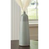 Signature Design by Ashley Peerland Vase, 15 Inch Sage Green Ceramic Decorative Accent - 2 of 4