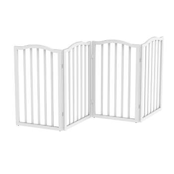 Pet Adobe Freestanding Scallop Top Pet Gate